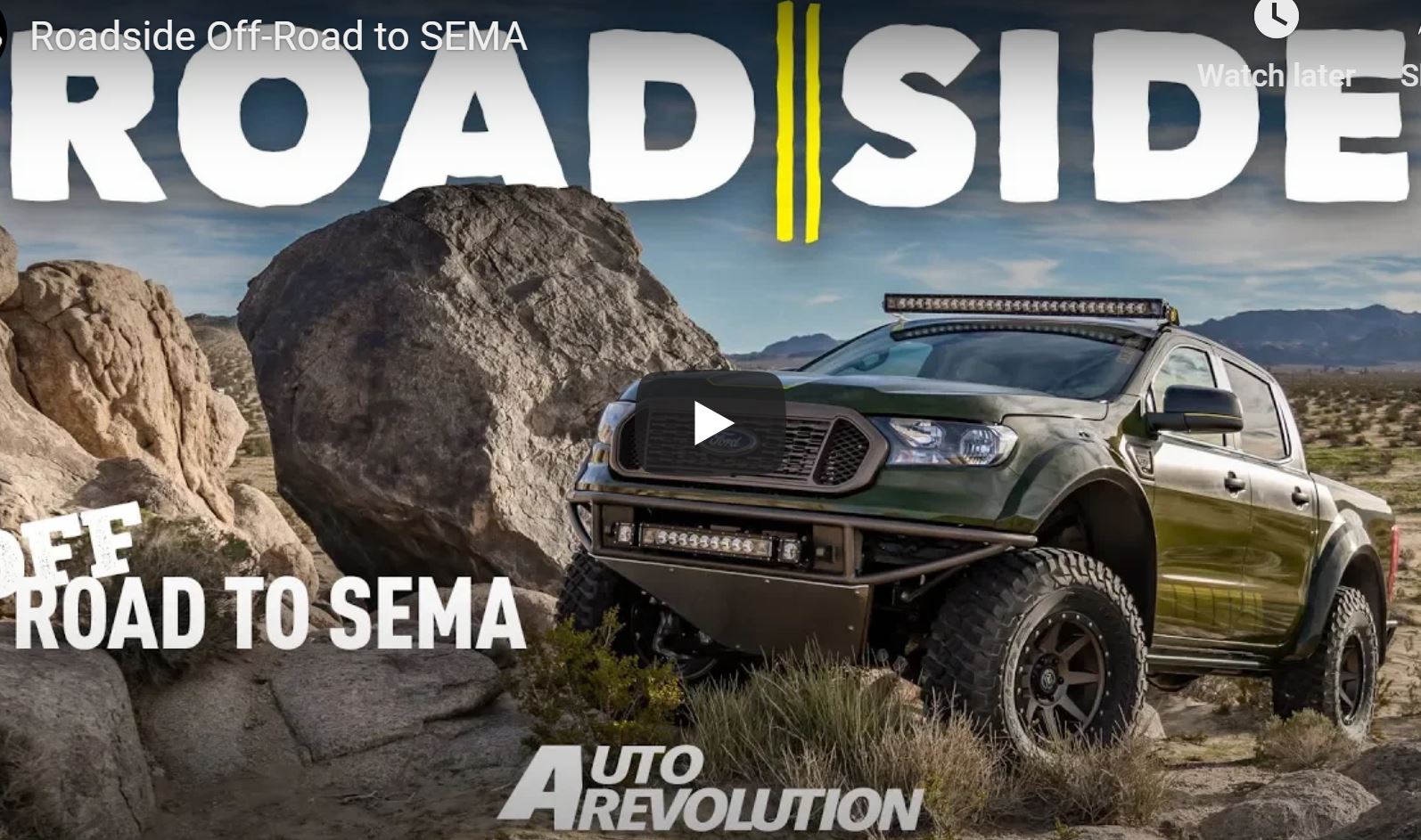 Off-Road To SEMA: Watch The New Ford Ranger Be Transformed Into A Beast For The SEMA Show