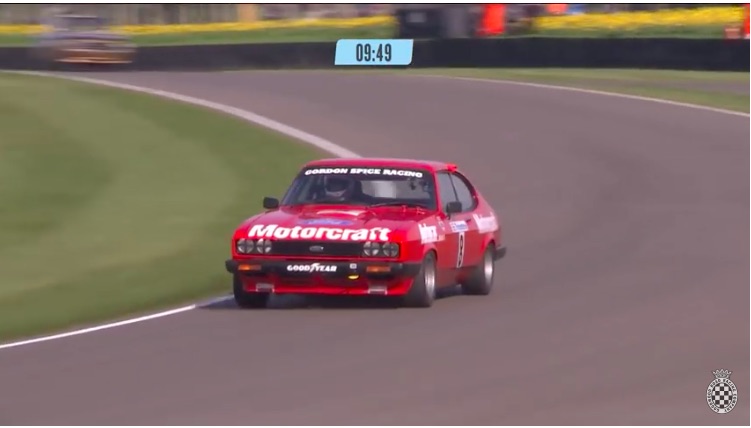 Road Racing Video: Watch This 3.0L Ford Capri Carve Up Goodwood, Camaros And All!