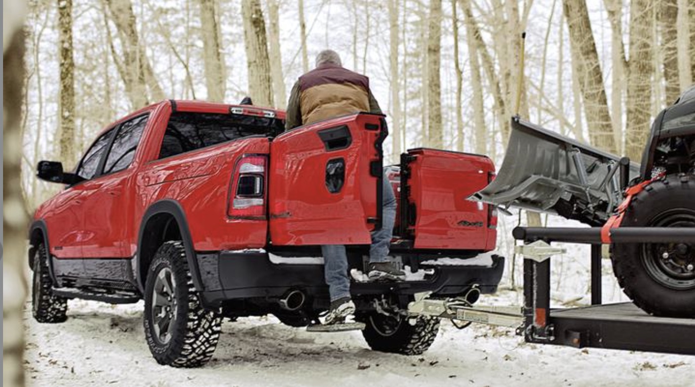 Unveiled Ram's New Multifunction Tailgate For HalfTons