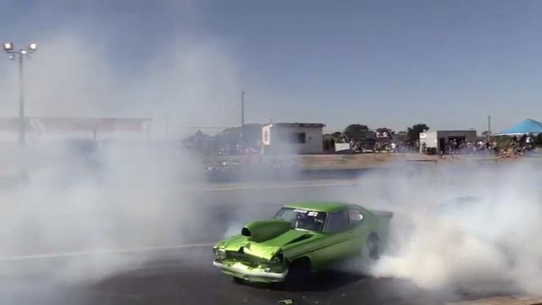 Video: A Hung Throttle Sends This Drag Car The Wrong Way On The Strip At Full Throttle!