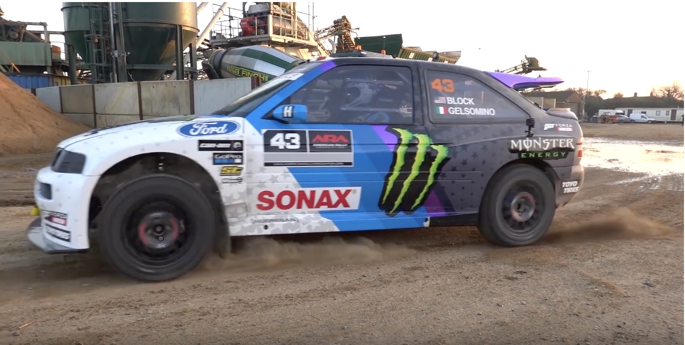 From The Ashes: Ken Block Tries Out His New Escort Cosworth RS