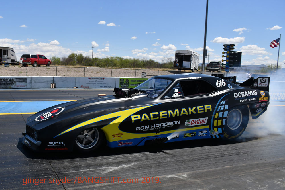 Ryan Hodgson’s Pacemaker Wins UNFC Nitro Season Opener At Tucson Dragway Reunion!