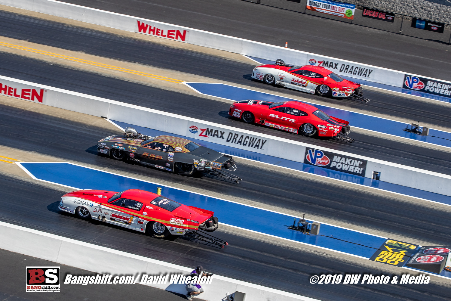 2019 NGK NHRA 4-Wide Nationals Coverage: Pro Mod Quads! The Doorslammers Go Four Wide