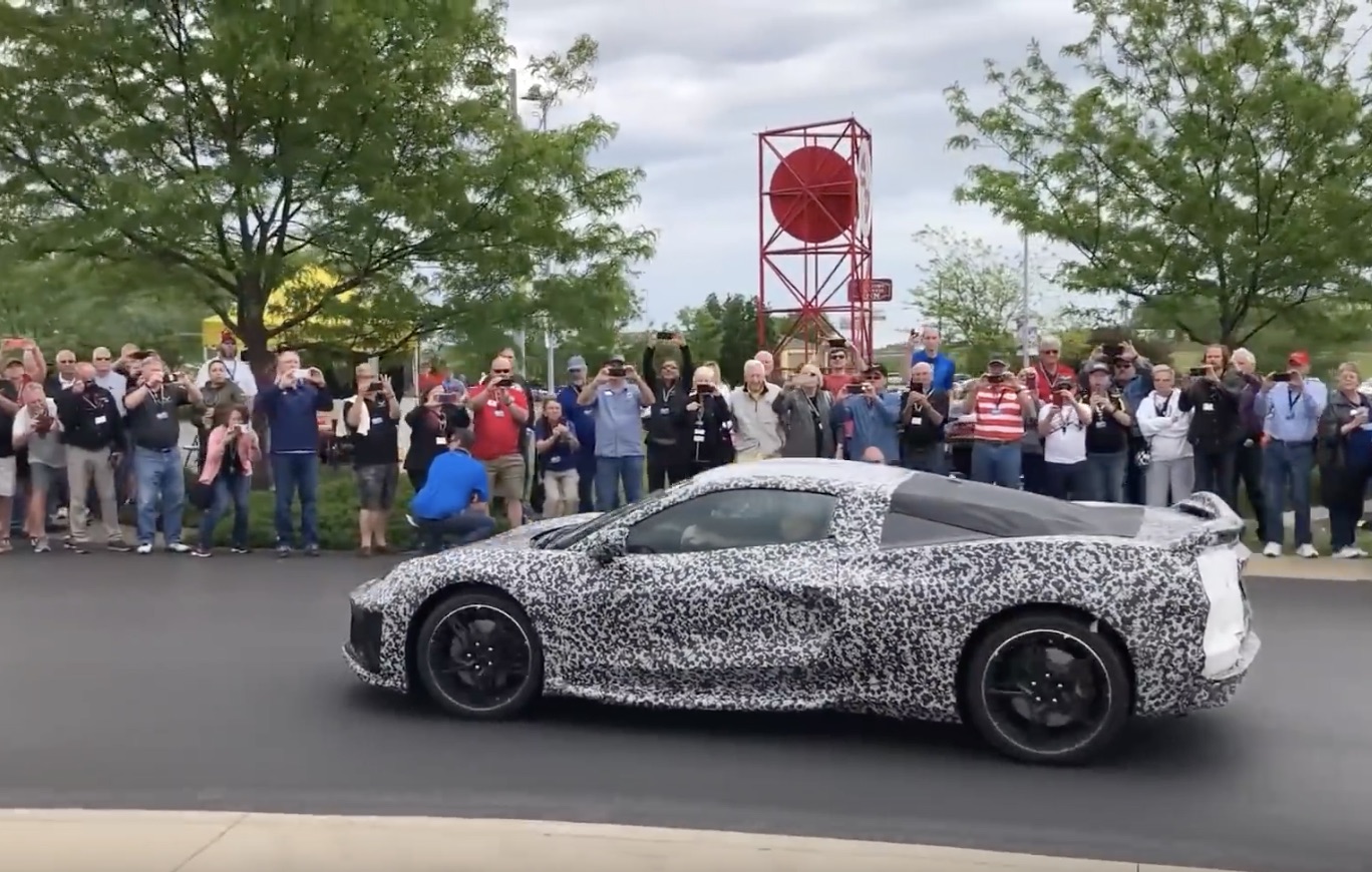 Just A Brief Outing: The C8 Corvette Made A Guest Appearance At The Michelin NCM Bash