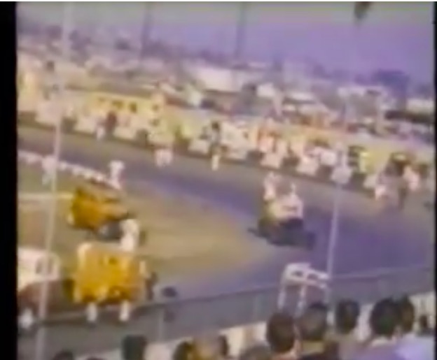 This 1956 Video Shows Parnelli Jones Racing Jalopies And Getting Into A Fight At Gardena Stadium
