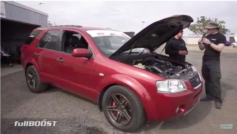 Attack Of The Mom Buggy: Watch This 5,000lb, Turbo Six Powered, All Wheel Drive Barge Run 9s At 140+!