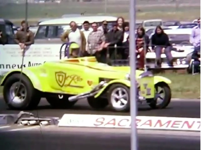 Historic Drag Racing Footage: Sacremento Raceway Circa 1973 With Funny Car, Top Fuel, More! Legends!