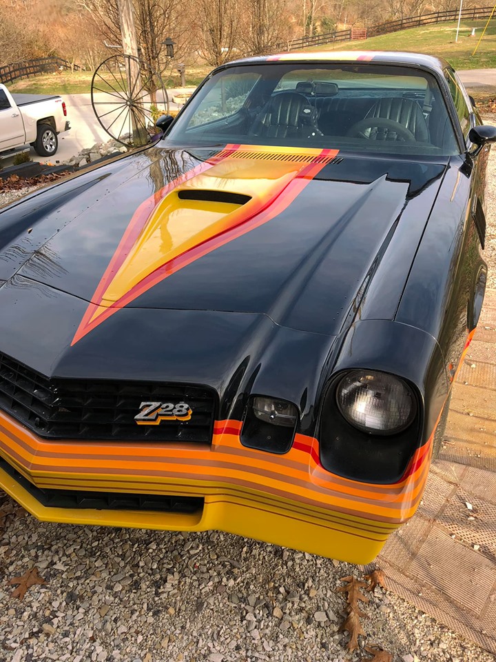 Sunrise Over Black: This 1978 Chevrolet Camaro Z28 Is An Eye-Grabber!