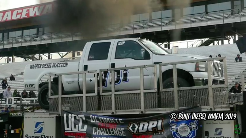 Watch Jesse Warren Make A 1,910hp Dyno Pull In His 6.0L Ford At UCC