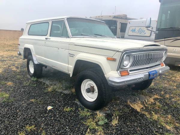 Bangshift Com Rough Start The Blue Plate Special This 1977 Jeep Cherokee Has A Surprise For You Bangshift Com