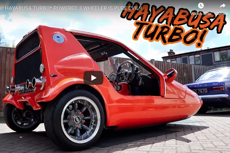 This 1970’s Bond Bug Is Turbo Hayabusa Powered And INSANE!!! We Are 100% Sure We Could Kill Ourselves In This One