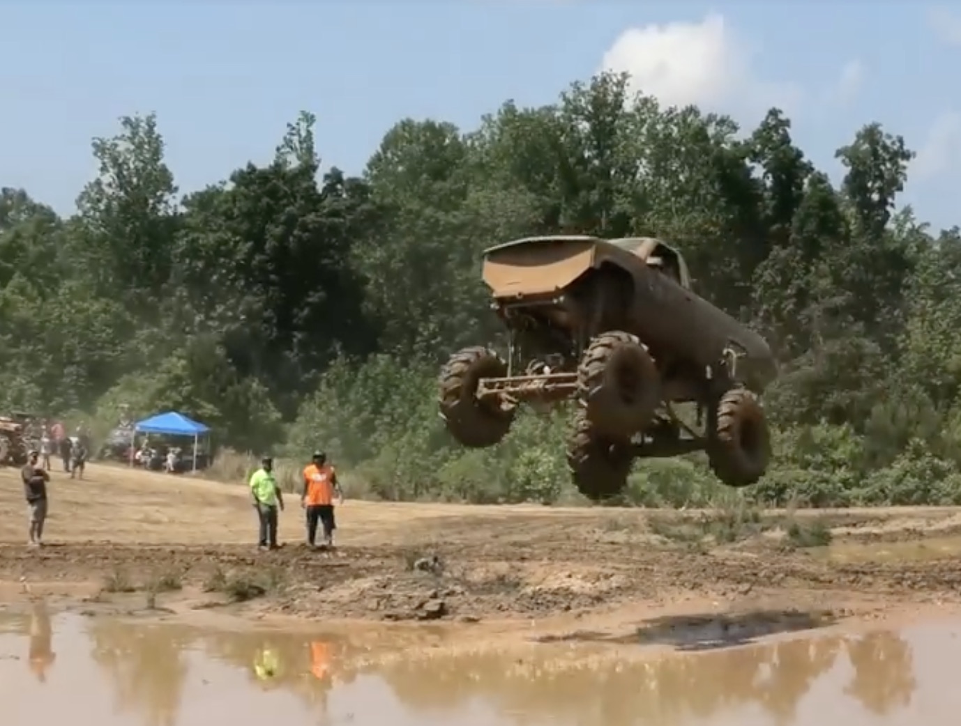 Jump On In: The 2019 Wicked Dam Jump At West Georgia Mud Park