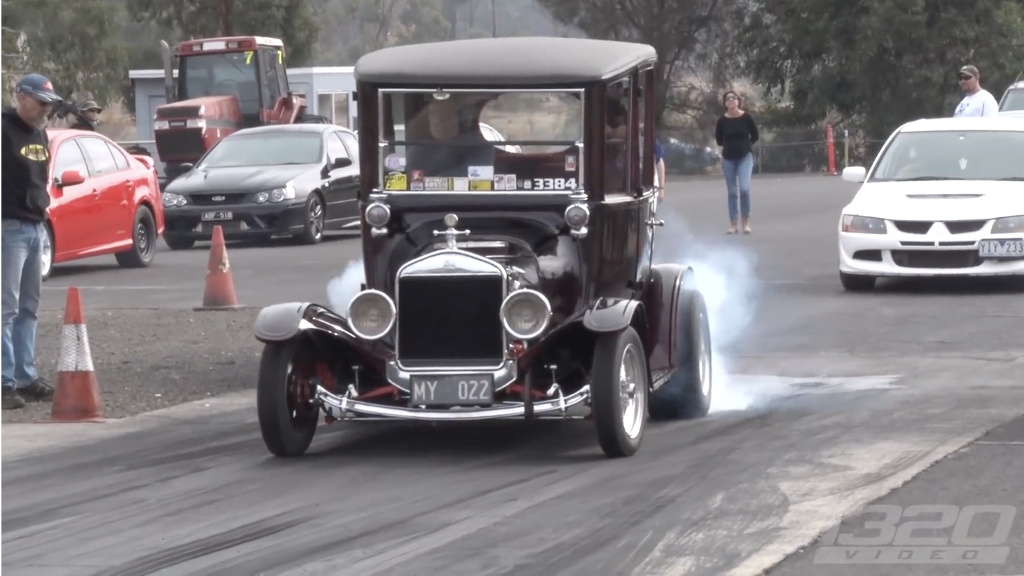 Thrown Back In Time: 1320Video Meets One Violent 1922 Ford Model T!