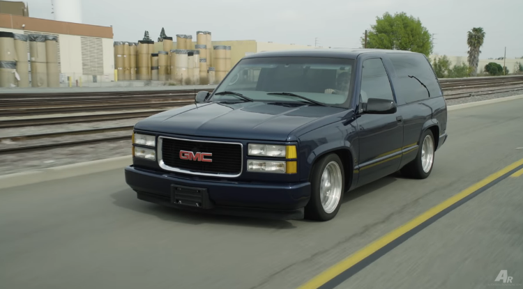 Bangshift Com This Old School Two Door Tahoe Is A Bad Ass