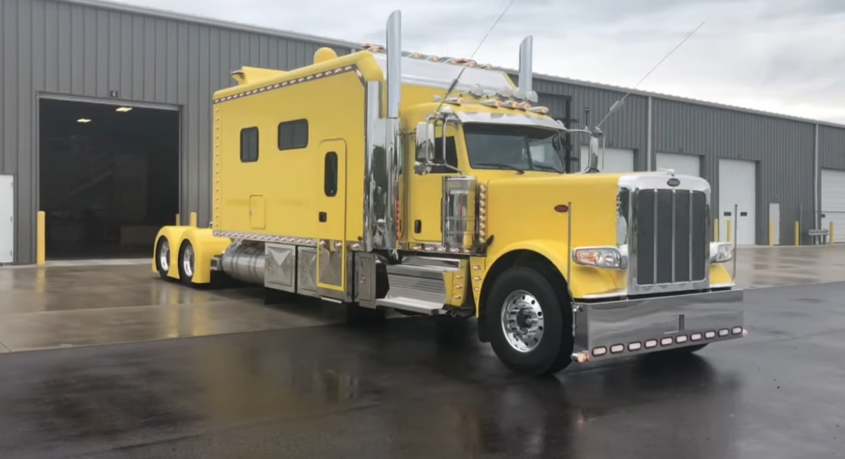 The Biggest Peterbilt 389 Conventional Ever? This Sucker Is A Bad Ass!