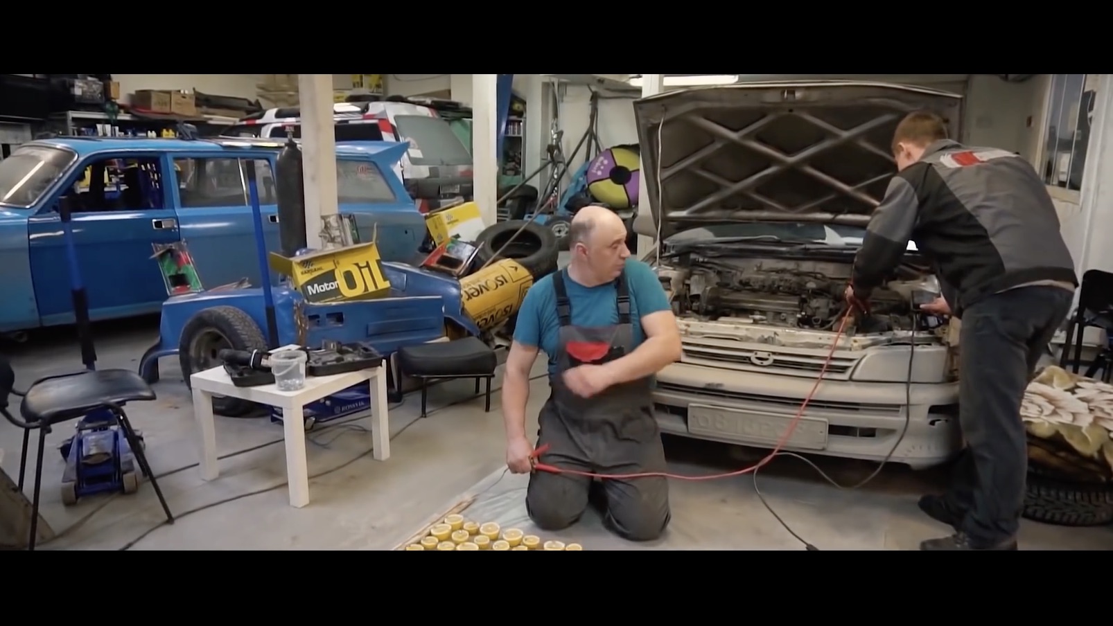 Science Class Said It Could Happen: Can A Bunch Of Wired-Up Lemons Start A Car?