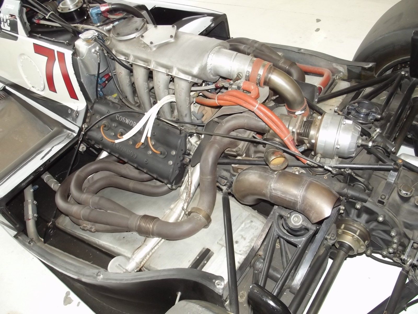 BangShift.com 1980s Indy Car Was Owned by Hasselhoff Cosworth engine