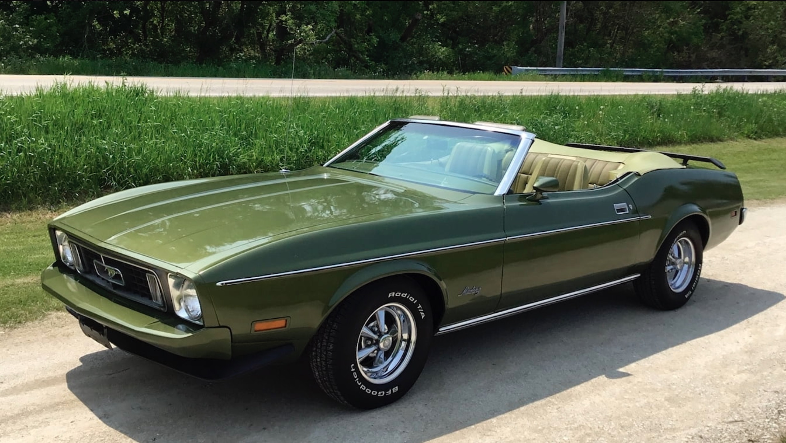 No Muscle, No Matter: This 1973 Ford Mustang Ragtop Does Just Fine Without Breathing Fire