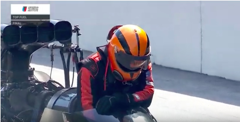 Watch Mike Salinas Win Top Fuel In Bristol And Give An Emotional And Heartbreaking Top End interview