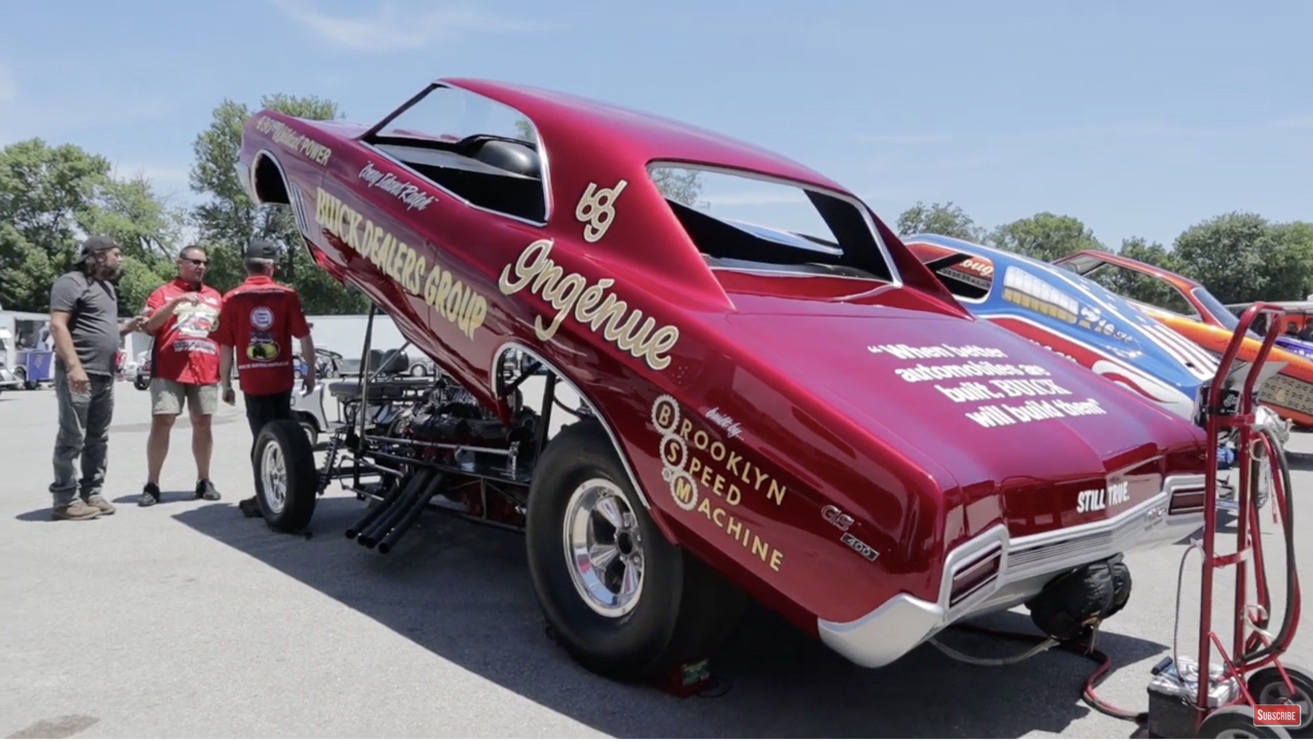 Call It Ingénue: Get A Walk-Around Of The Buick-Powered Buick GS Funny Car!