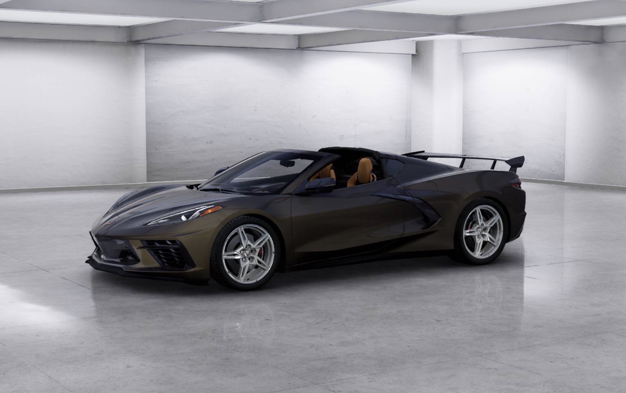 You can order a brand-new Corvette with the option of picking your own VIN ...