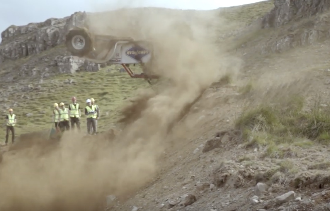 Flipped Off: A Double Backflip During Formula Offroad Competition!