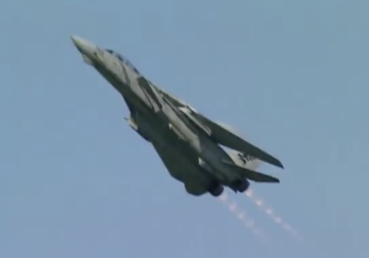 Classic YouTube: The F-14 Tomcat In Action, Without What’s-His-Name…