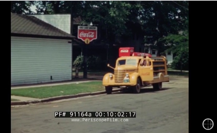 Americana Video: Watching Coke Delivery Men Work In Chippewa Falls, Wisconsin During The 1940s – Just Wow