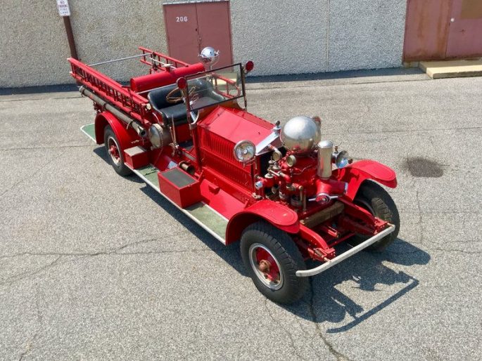 Bangshift Com Antique Awesomeness This 19 Ahrens Fox Fire Truck Is Super Cool And Super Rare Bangshift Com