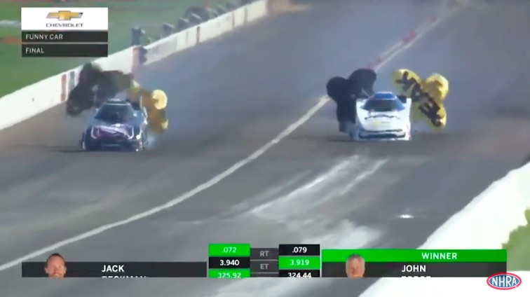 They Won Indy: John Force, Alex Laughlin, Jerry Savoie, Doug Kalitta – Video Here