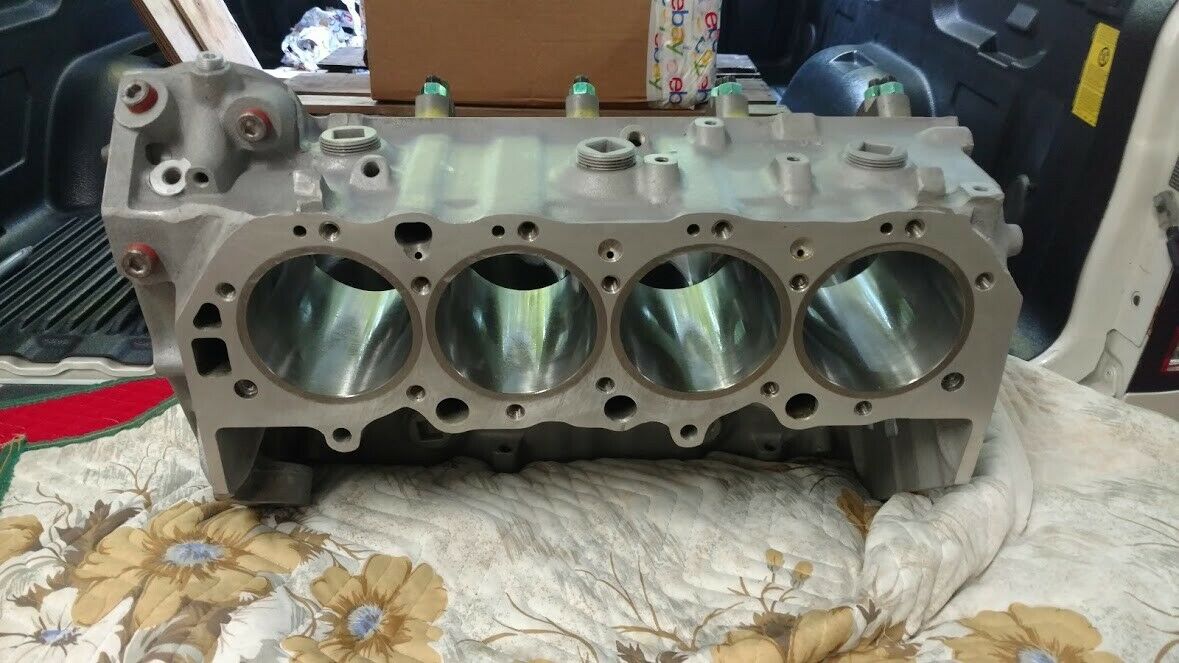 eBay: Never Used ZL1 Block, Aluminum Heads, A Good Crank, the Right Pistons, and Even The Right Manifold and Rods!