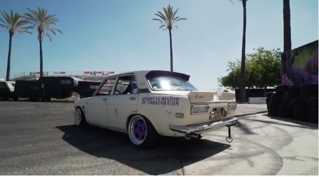 Low Power Doesn’t Mean No Power! Watch This Datsun 510 Cut It Loose!