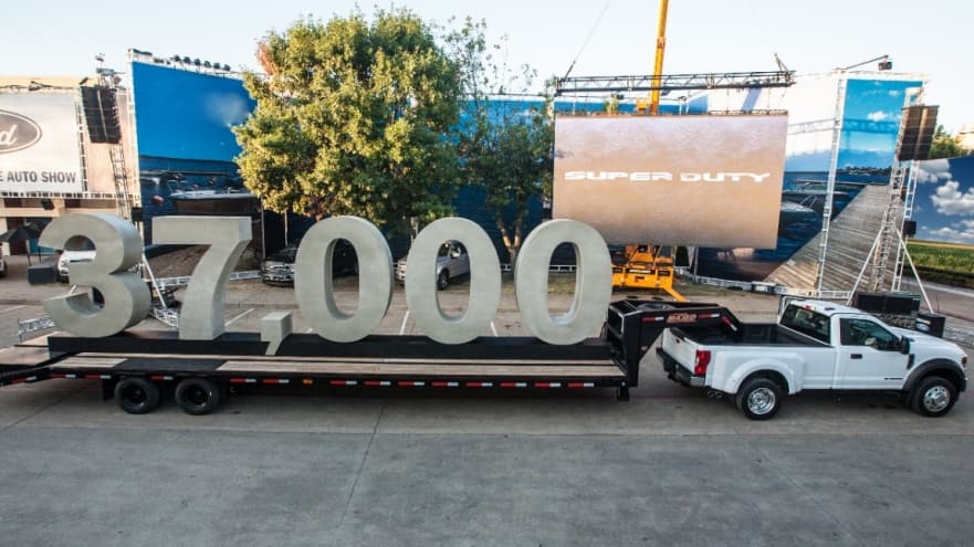 BangShift.com Ford Announces 37,500 lb Towing Capacity For 2020 Ford