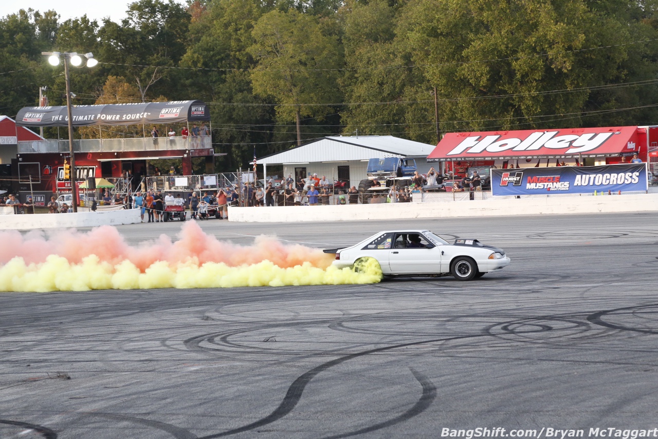 Holley’s Intergalactic Ford Fest and NMRA’s World Finals: The Burnout Contest