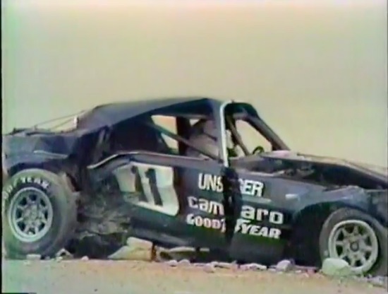 Classic YouTube: Bobby Unser’s 1975 Crash At Riverside In An IROC Camaro