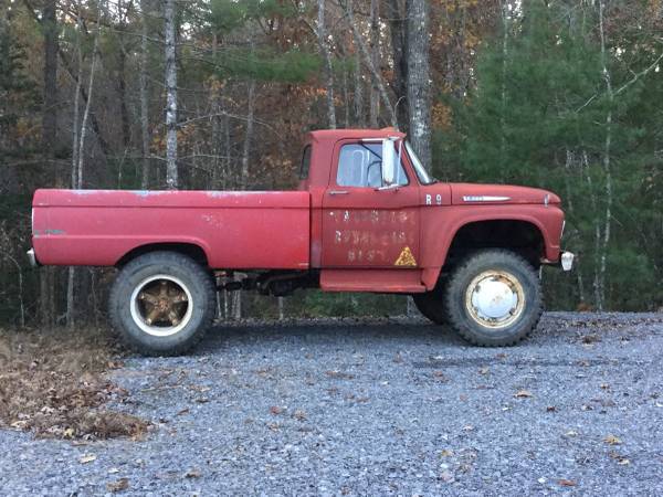 Formidable Ford: This 1962 F-700 Is A Custom Made, Four Wheel Drive, Slogging Monster Truck