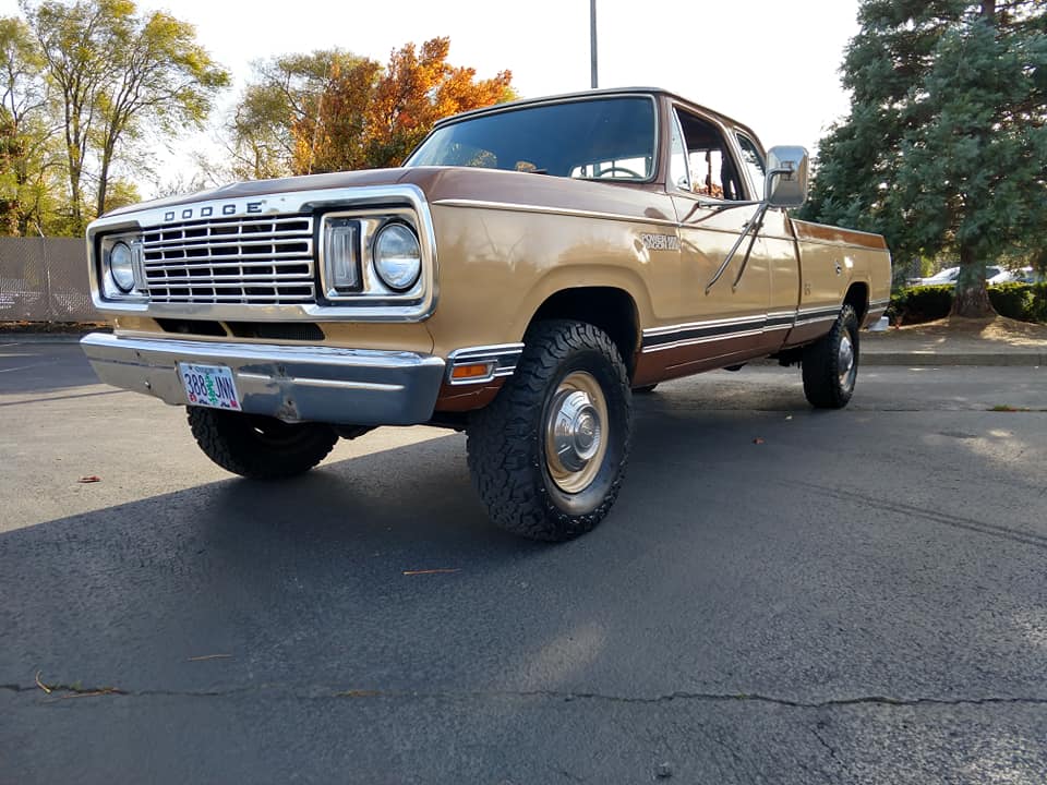  It's Grandpa's Beauty: 1978 Dodge W250 Power Wagon Club Cab -  