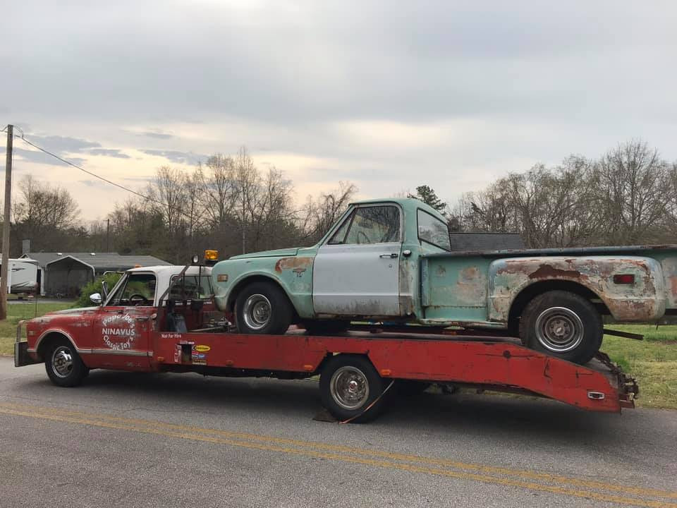 Bangshift Com Bangshift Project Files 1968 Chevrolet C10 Stepside Daughter S First Truck Bangshift Com