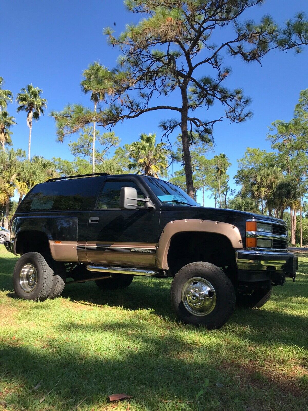 Strange Flex, But Ok: 1998 Chevrolet Tahoe 2-Door, With Manual Transmission, Duals, And LS Swap