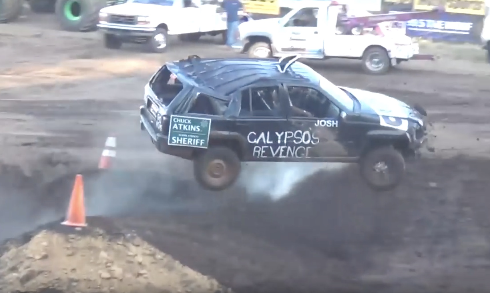 Ow, My Spleen: Brutal Tough Truck Action From The Clark County Fair