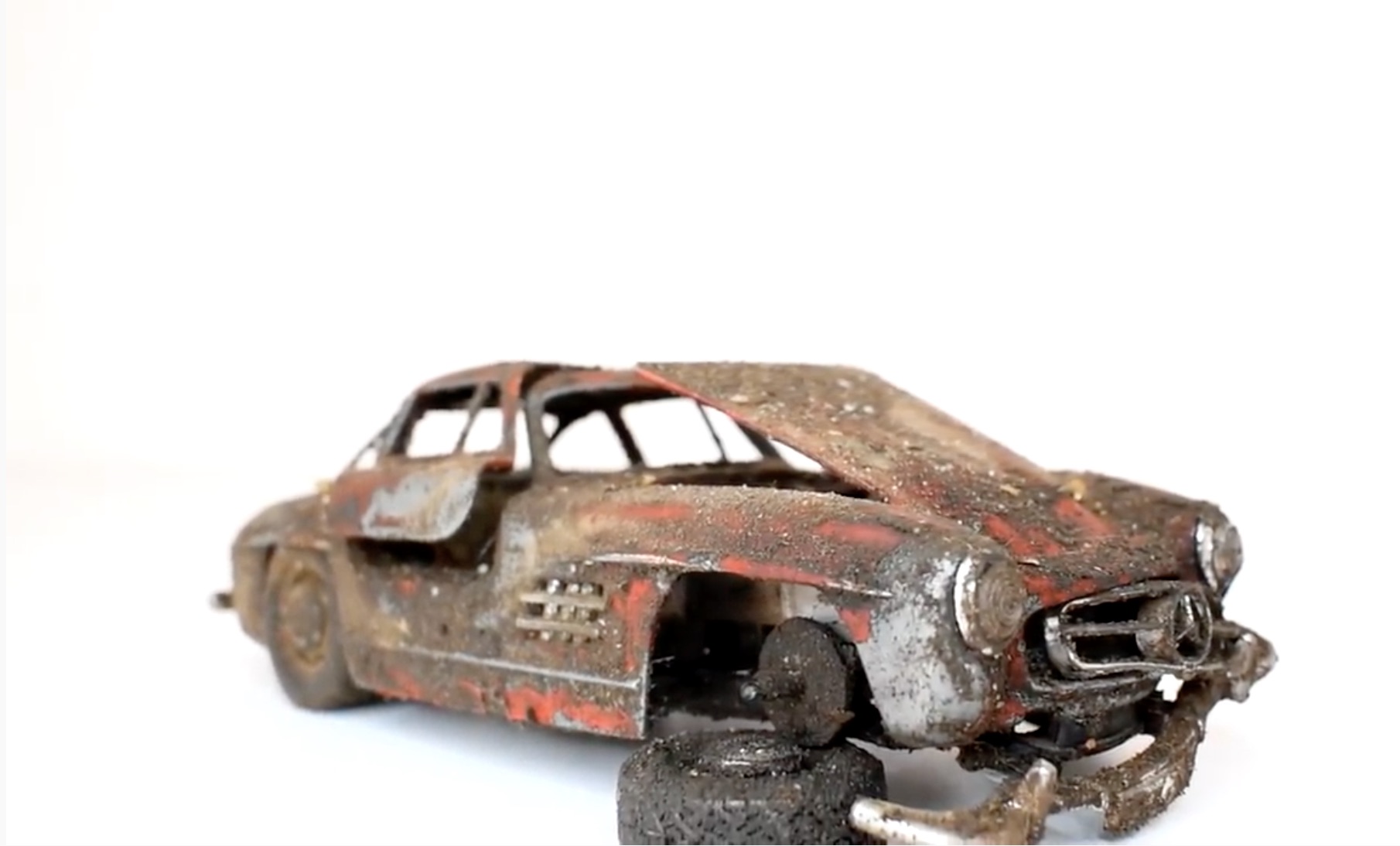 Cheaper Than The Real Thing: Restoring A Mercedes 300SL Gullwing Toy