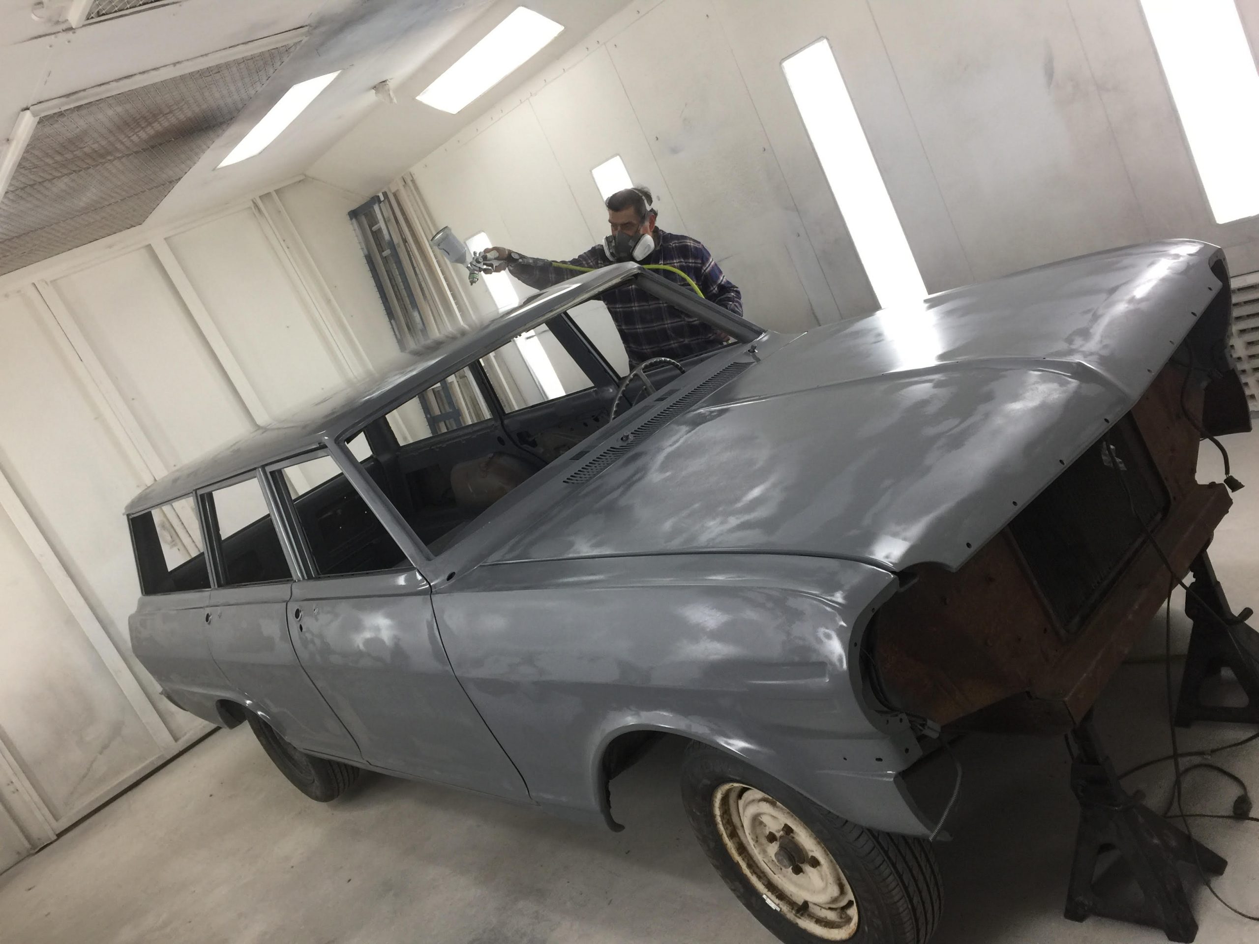 Sanding For Days! The Norcal Garage Family Time 1963 Chevrolet Chevy II Station Wagon Is Coming Along!