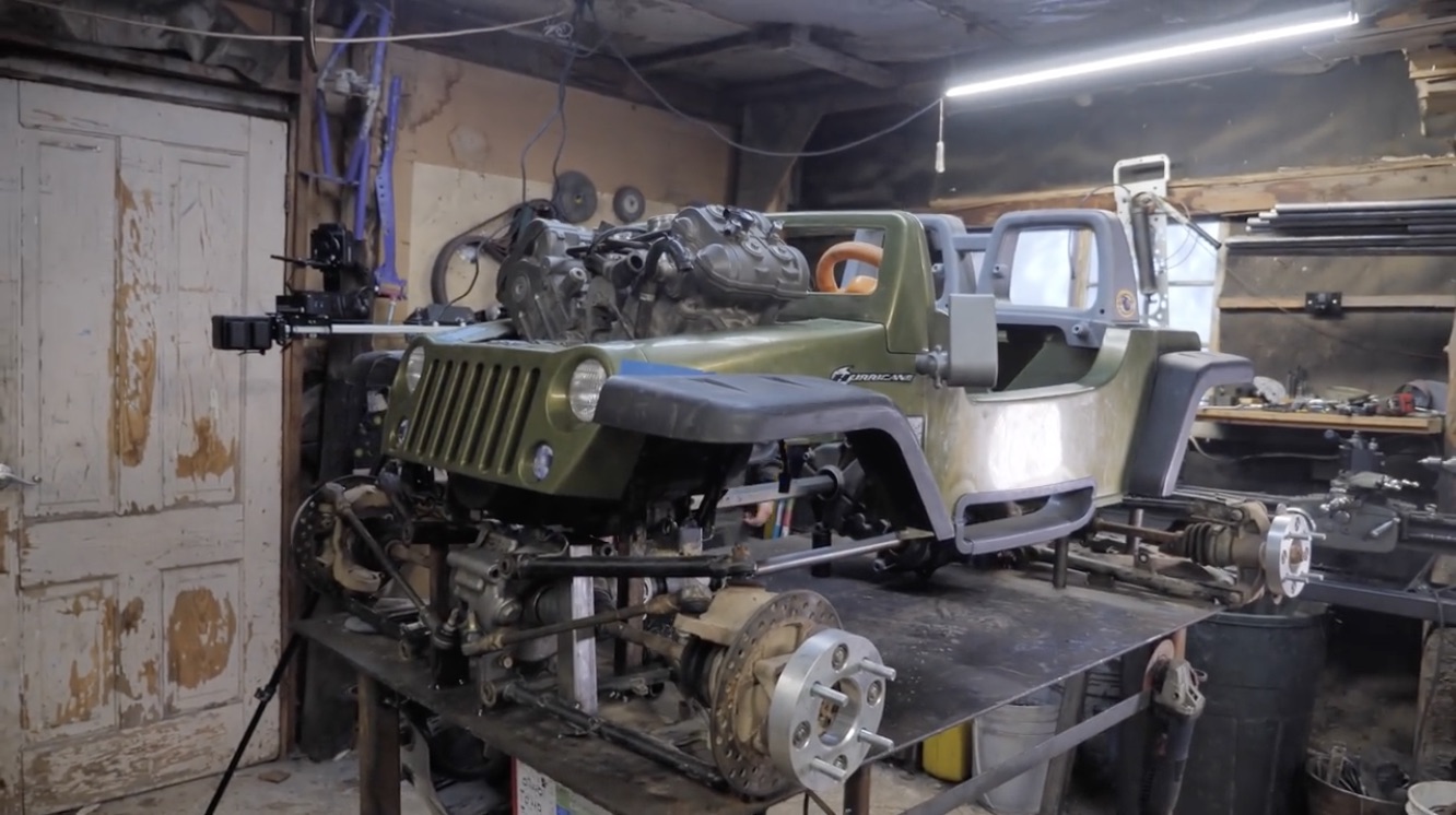 Winter Workshop: Building The Frame For Grind Hard Plumbing Co.’s Four Wheel Drive KTM Jeep!