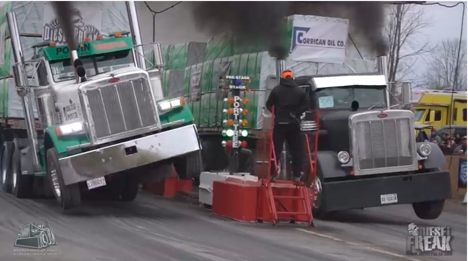 Radical Footage From The Great Lakes Big Rig Challenge