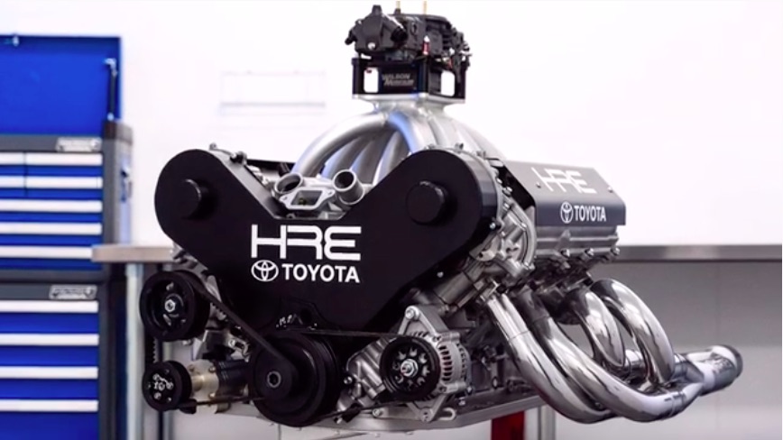 Video: Watch And Listen To This Little Toyota V8 Make 510hp At More Than 8,100 RPM