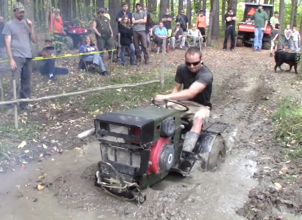 Lawn Mower Mudding – You Needed A New Mower Anyways, Right?