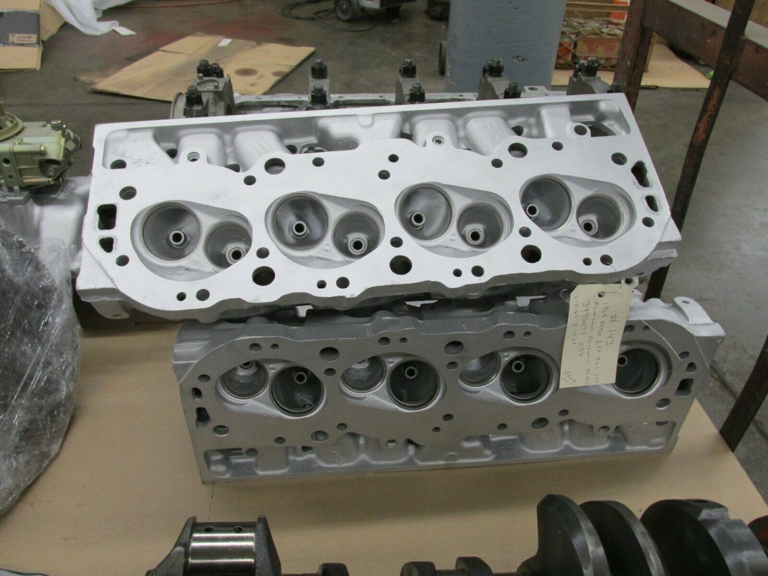 Disassembled 1969/70 ZL1 427 Aluminum Big Block