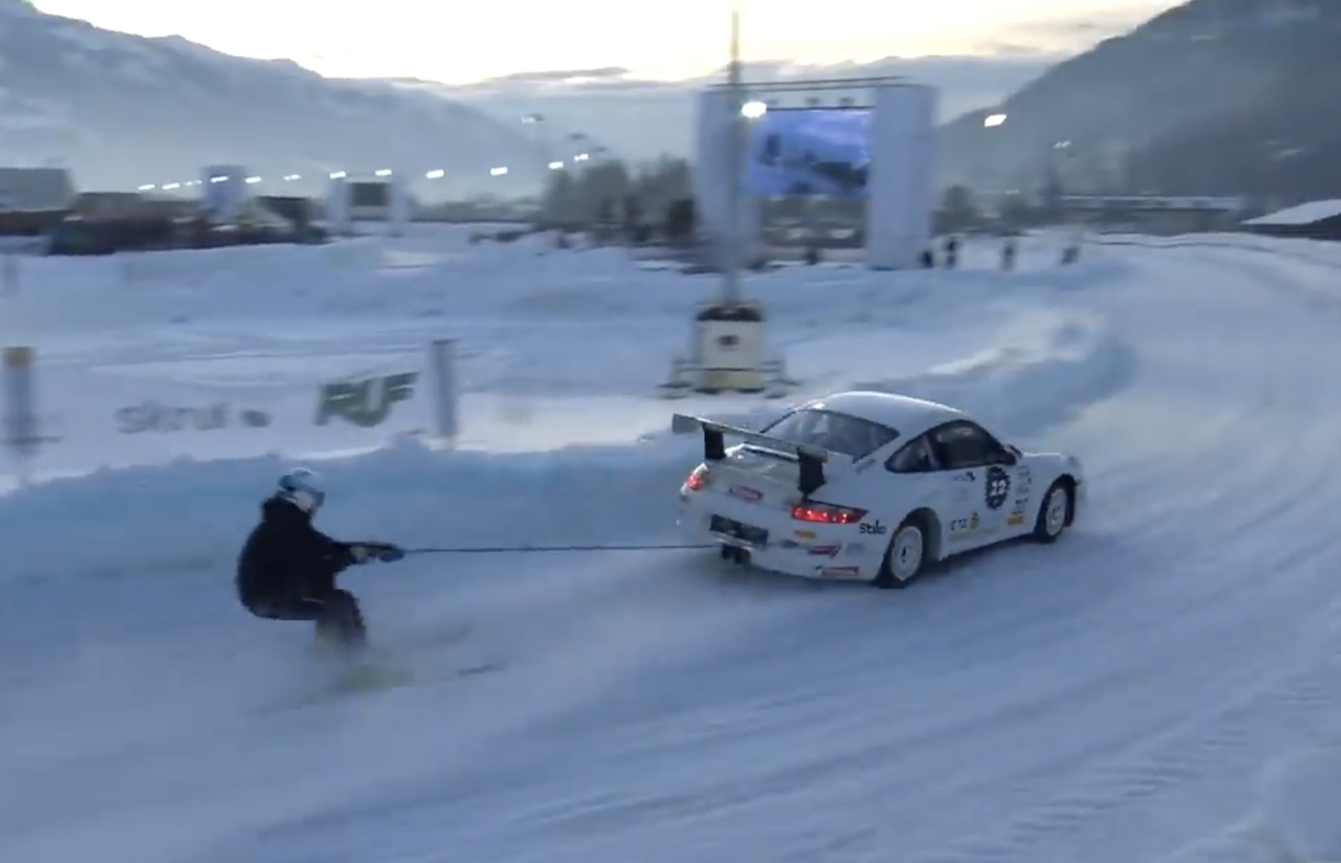 Pebble Beach For Penguins: GP Ice Race Fun At Zell Am See