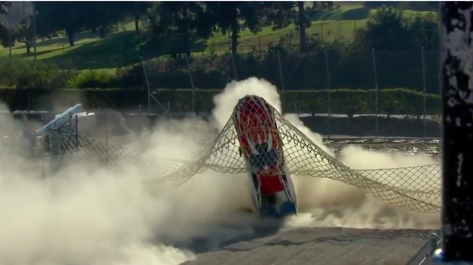 Watch Dan Horan Jr’s High Speed Trip Into The Catch Net At The 2020 NHRA Winternationals – 262mph And No Parachute!