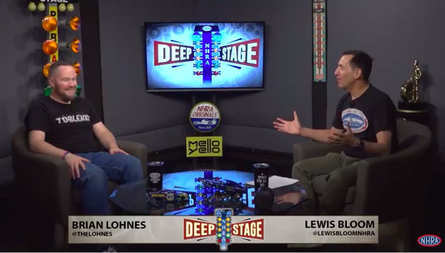 Drag Racing Debate Show! Watch The First Episode Of NHRA Deep Stage With Lohnes and Lewis Bloom
